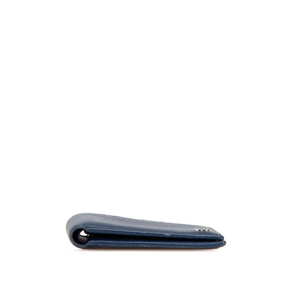 Chanel Leather Coco Mark Bifold Wallet