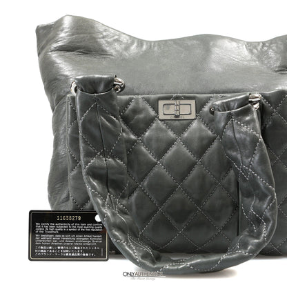Chanel Black Lambskin Eight Knots Tote