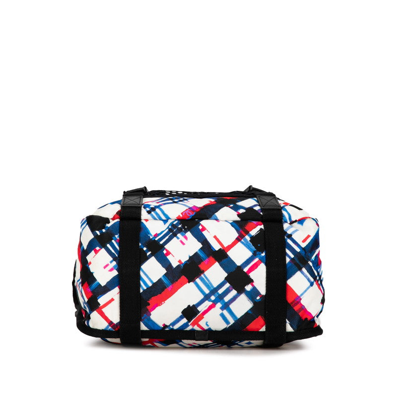 Chanel Nylon Canvas Coco Mark Backpack