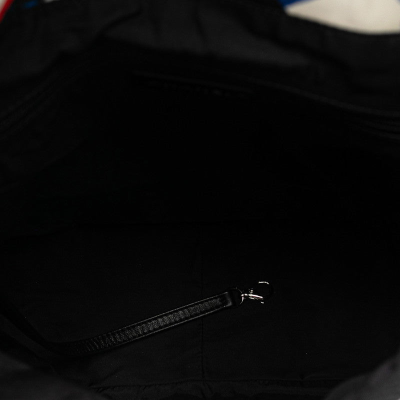 Chanel Nylon Canvas Coco Mark Backpack