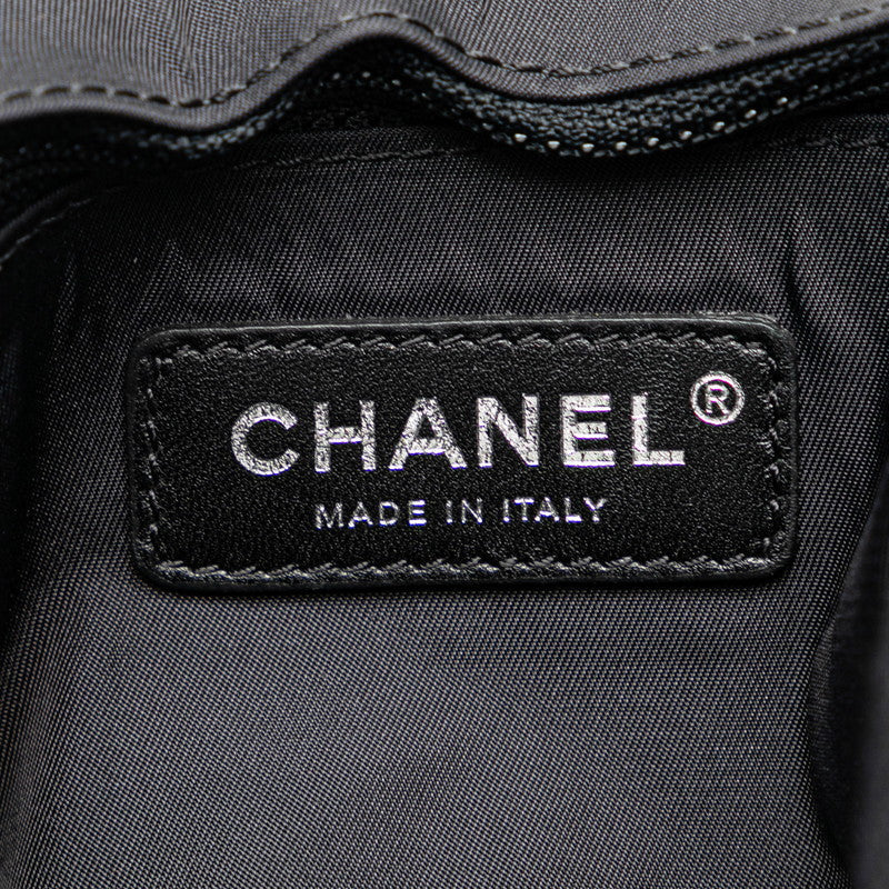 Chanel Nylon Canvas Coco Mark Backpack