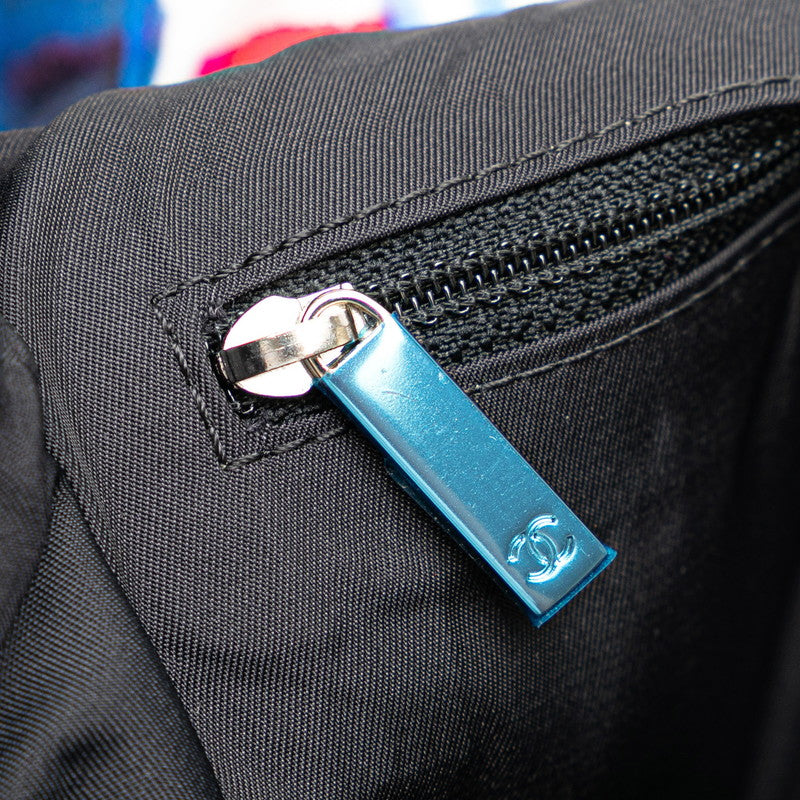Chanel Nylon Canvas Coco Mark Backpack
