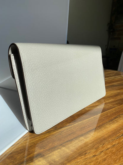 Gucci Dionysus Leather Purse in Gray