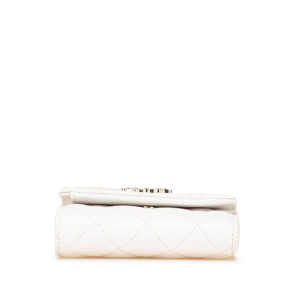 Chanel Caviar Skin Trifold Wallet AP3604