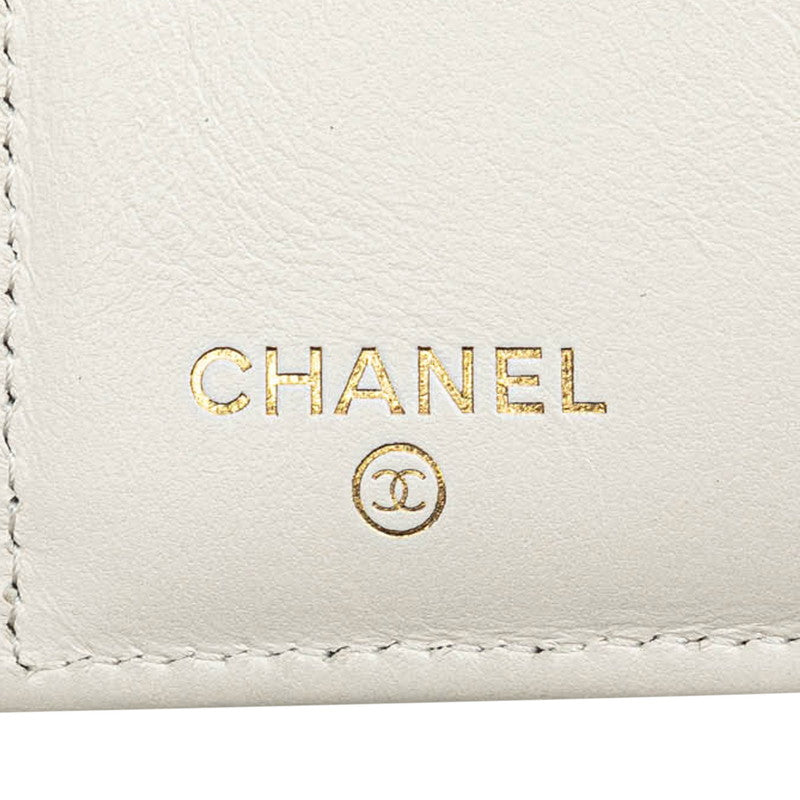 Chanel Caviar Skin Trifold Wallet AP3604