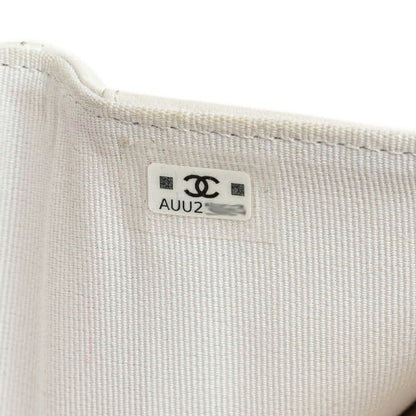 Chanel Caviar Skin Trifold Wallet AP3604