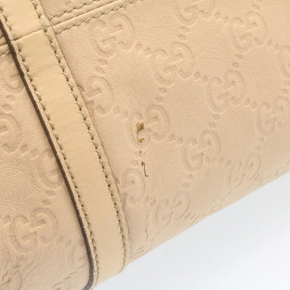 GUCCI  Shima Tote Bag Leather Beige  am1040g
