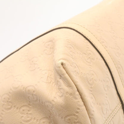 GUCCI  Shima Tote Bag Leather Beige  am1040g