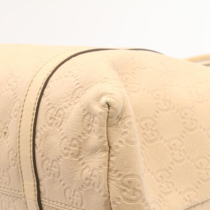 GUCCI  Shima Tote Bag Leather Beige  am1040g