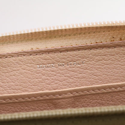 CHANEL Camelia Zip Around Wallet Leather Pink CC am1797g