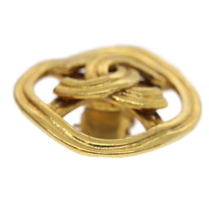 CHANEL COCO Mark Clip-on Earring Gold Tone CC am2421gA
