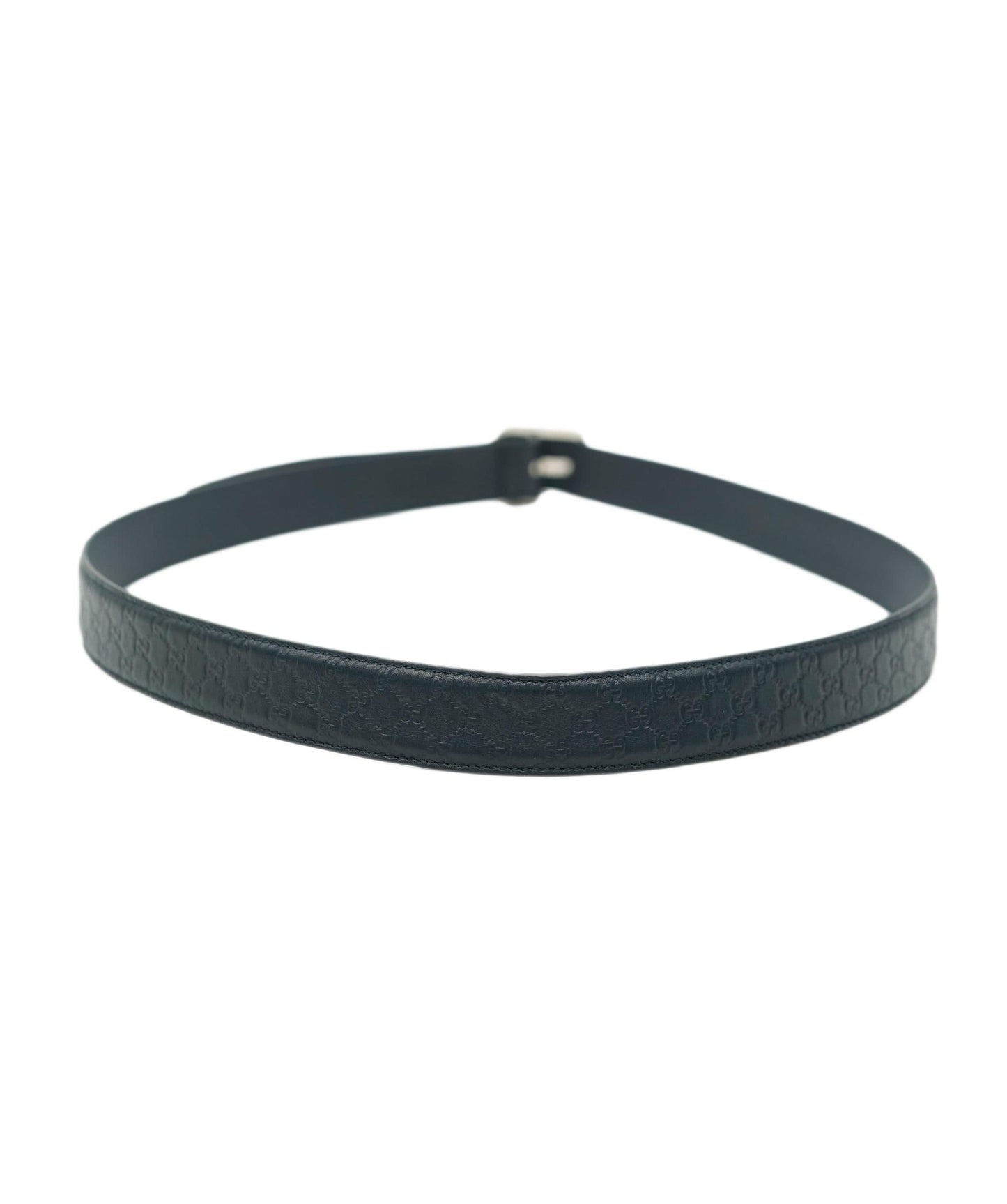 Gucci Black GG belt 100cm  ALL0777