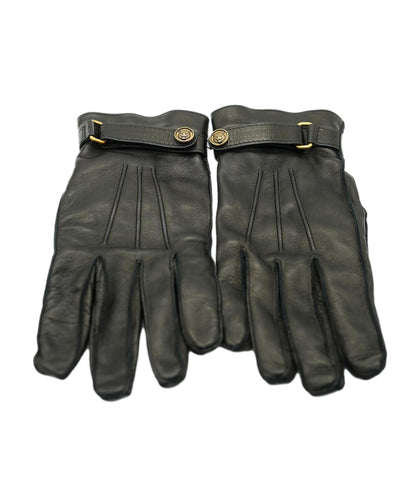 Gucci Black Leather Gloves ALC1777