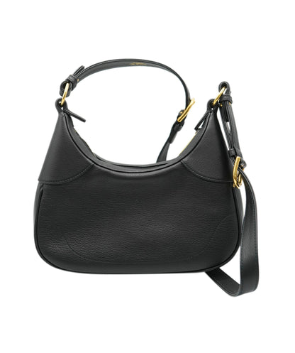 Gucci Black Aphrodite Leather shoulder REC1689