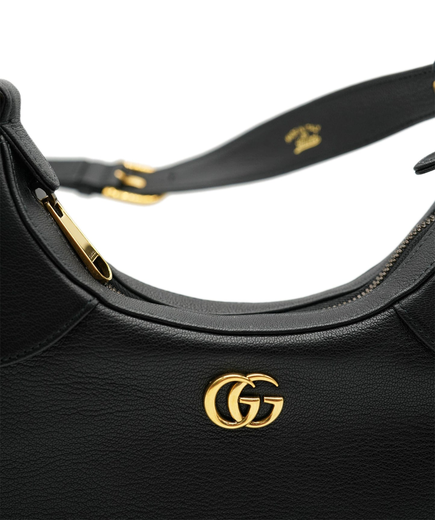 Gucci Black Aphrodite Leather shoulder REC1689