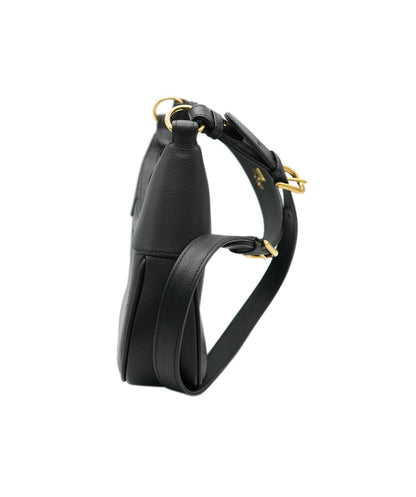 Gucci Black Aphrodite Leather shoulder REC1689