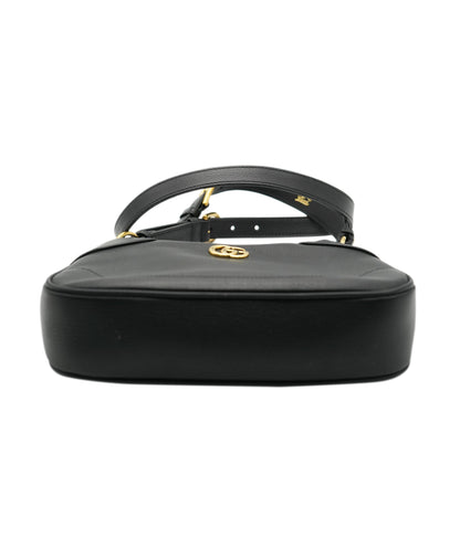 Gucci Black Aphrodite Leather shoulder REC1689