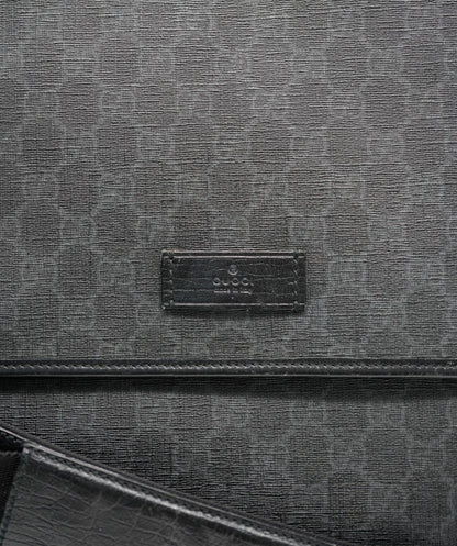 Gucci Black Coated Canvas Crossbody ALC0814