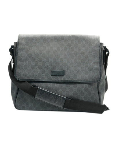 Gucci Black Coated Canvas Crossbody ALC0814
