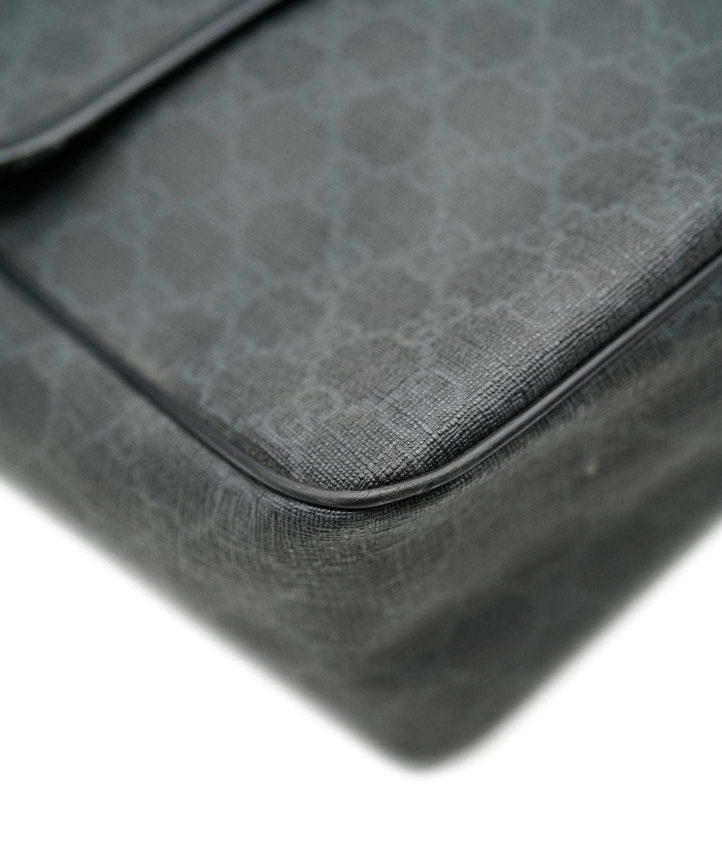 Gucci Black Coated Canvas Crossbody ALC0814