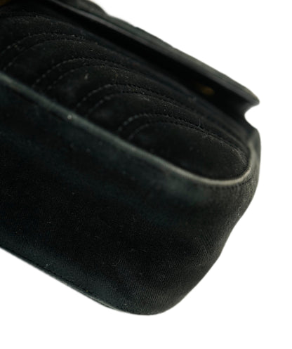 Gucci Black Velvet Medium Marmont ALC0561