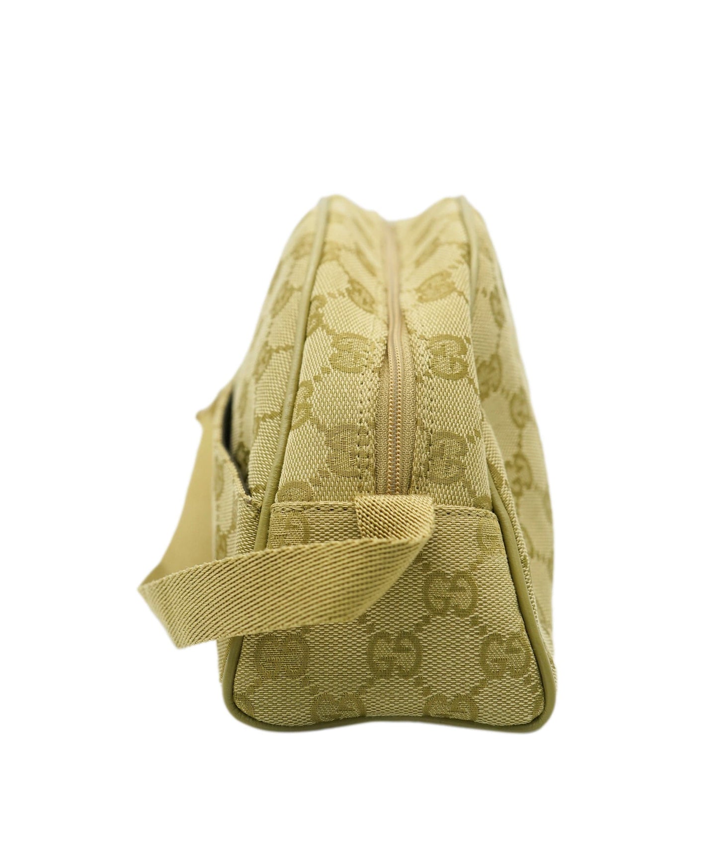 Gucci CC canvas half moon beige bag  ALC1628