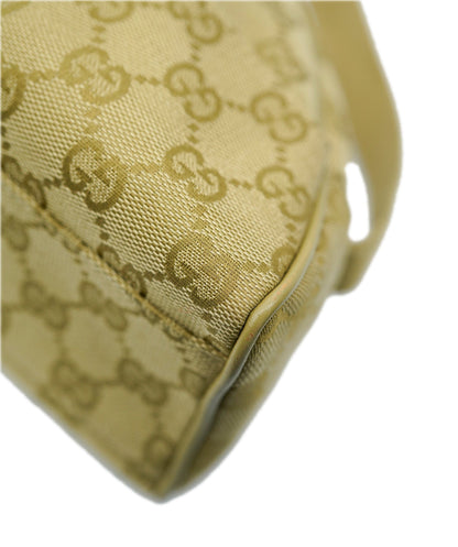 Gucci CC canvas half moon beige bag  ALC1628