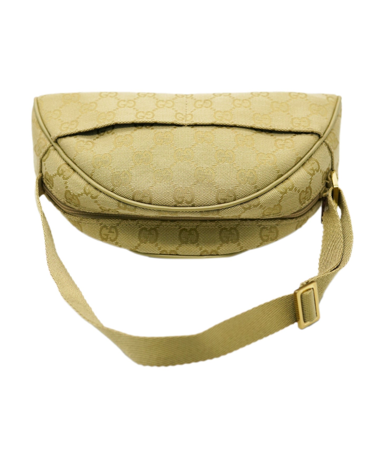 Gucci CC canvas half moon beige bag  ALC1628