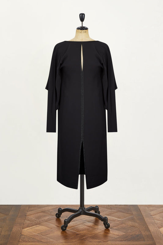 Gucci black blackless dress with key hole AGC1575