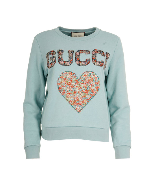 Gucci Blue Floral Jumper  ALC0948