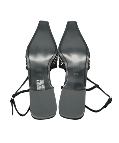 Gucci Black GG Diamonte GG Flats ALC1980