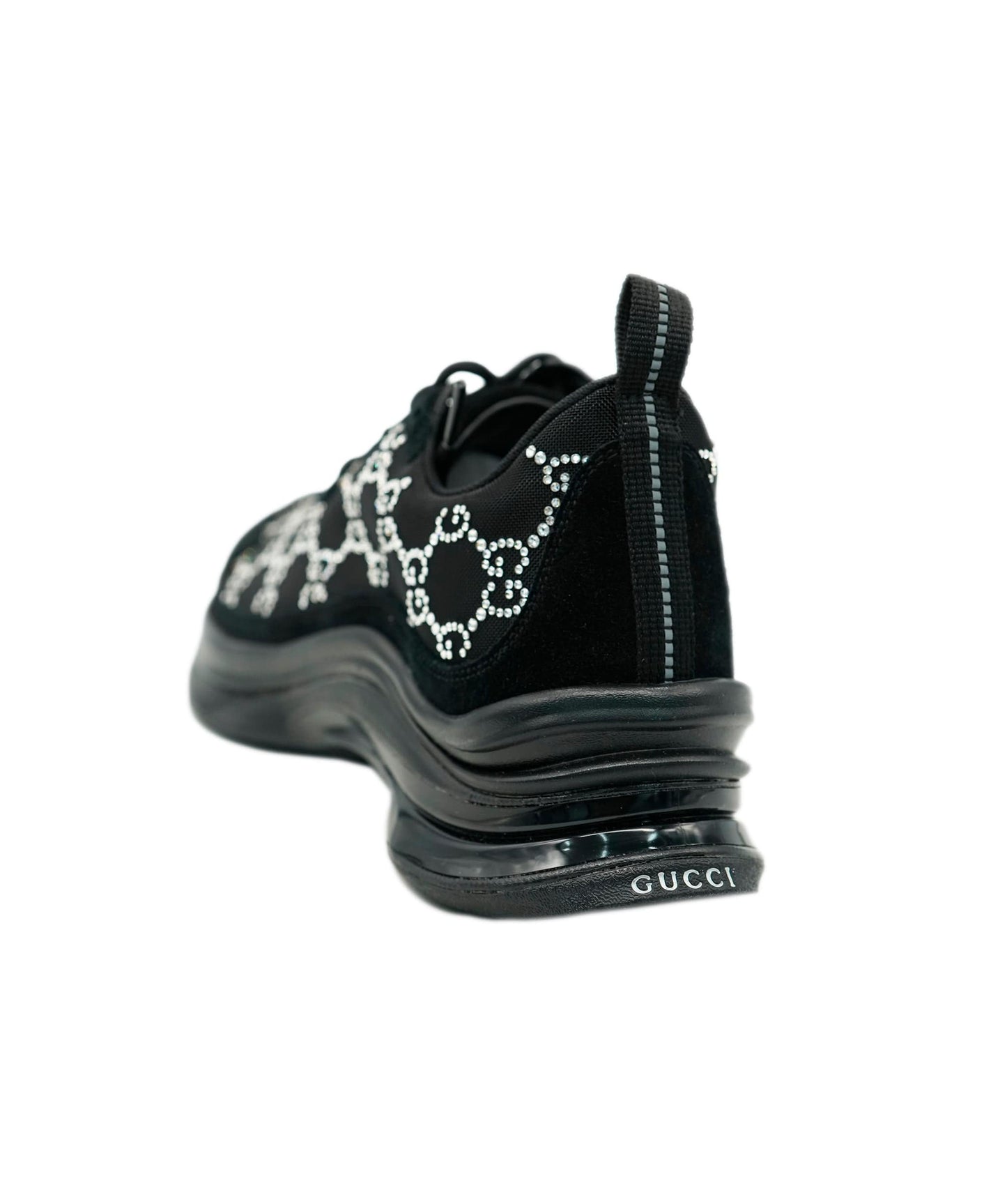 Gucci Black GG Diamonte Trainers  ALC1981