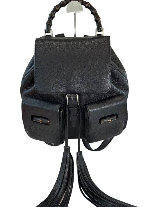 Gucci Black Backpak