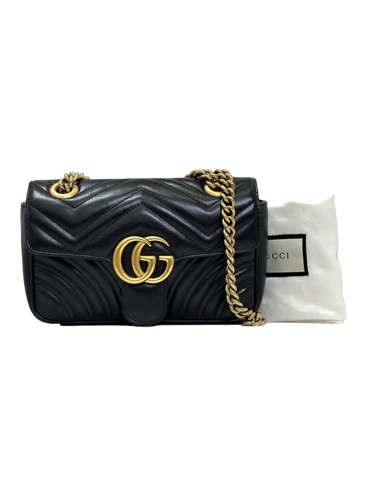 Gucci Black Mini Marmont bag
