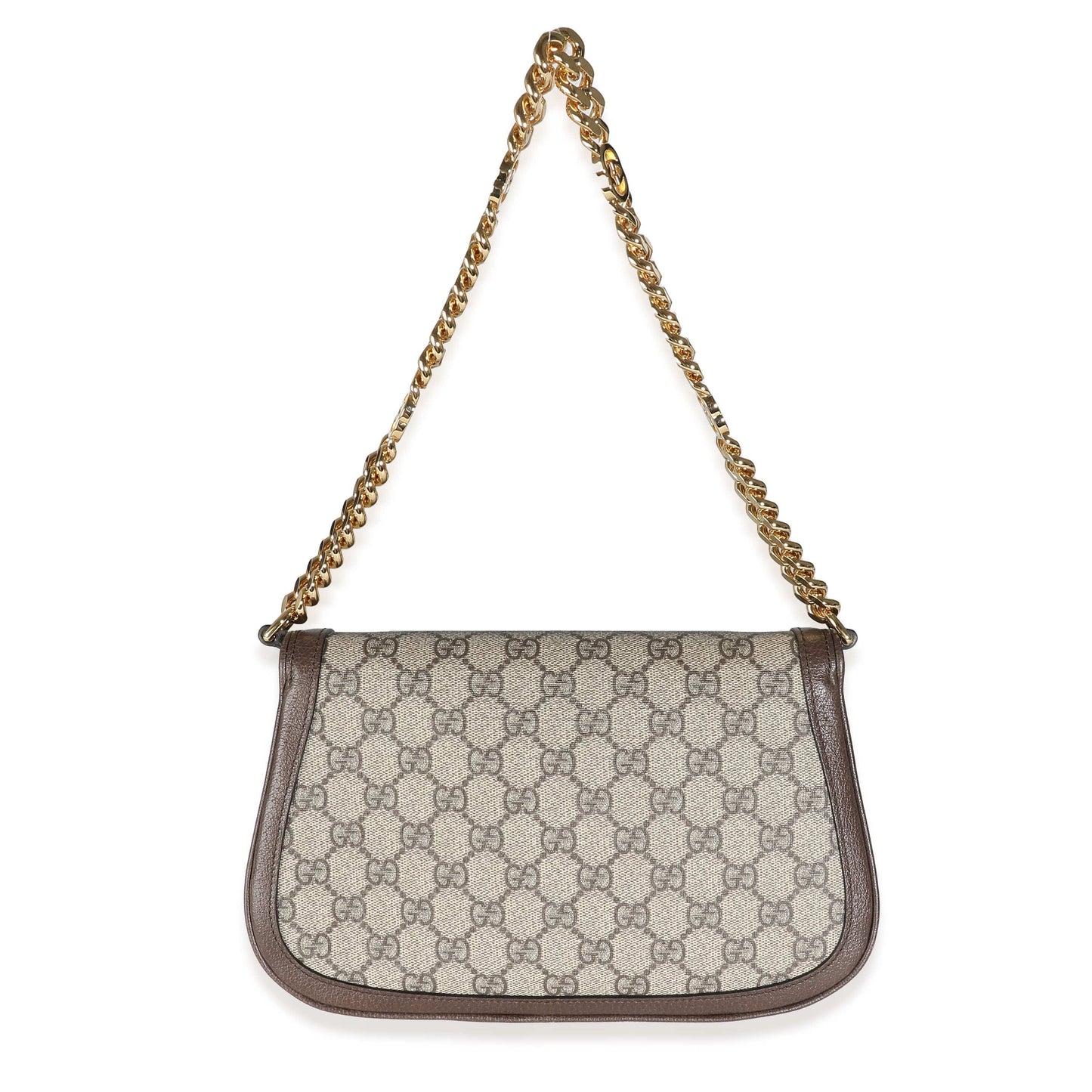 Gucci Beige GG Supreme Canvas Blondie Shoulder Bag