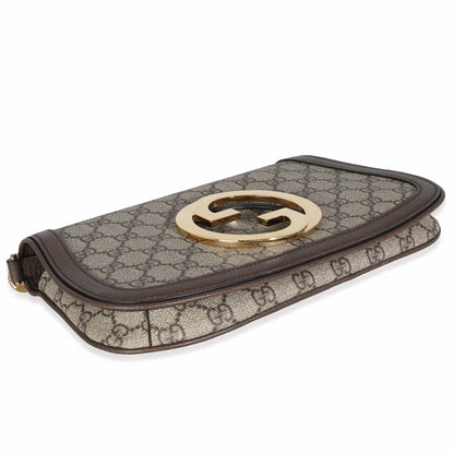 Gucci Beige GG Supreme Canvas Blondie Shoulder Bag