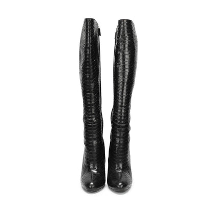 Gucci 'Kim' Python Boots - Women's 38.5