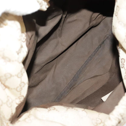 GUCCI GG Canvas Bamboo Tote Bag Beige Gold 92709  hk1719