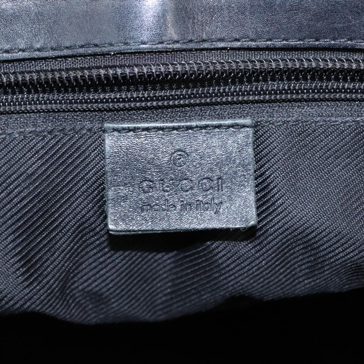GUCCI GG Canvas Tote Bag Black Beige  hk1721