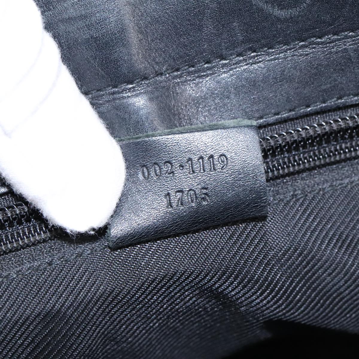 GUCCI GG Canvas Tote Bag Black Beige  hk1721