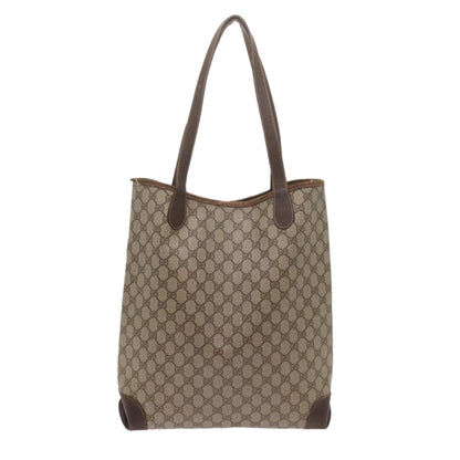 GUCCI GG Supreme Web Sherry Line Tote Bag Beige Red 002 123 0131  hk935