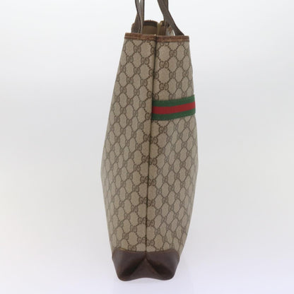 GUCCI GG Supreme Web Sherry Line Tote Bag Beige Red 002 123 0131  hk935