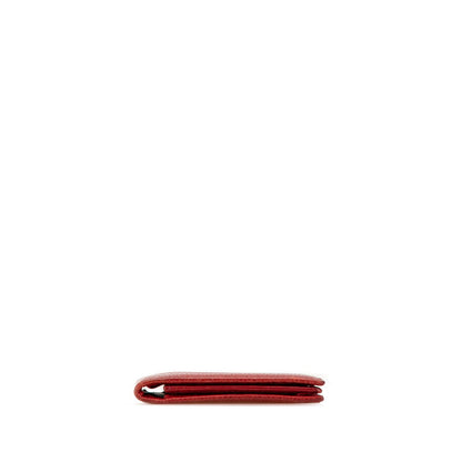 Chanel Caviar Skin Card Case Red