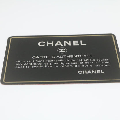 CHANEL Mini Matelasse Chain Flap Hand Bag Lamb Skin  Red Gold CC hs688A