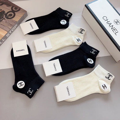 CHANEL SHORT SOCKS 184494 (1 BOX)