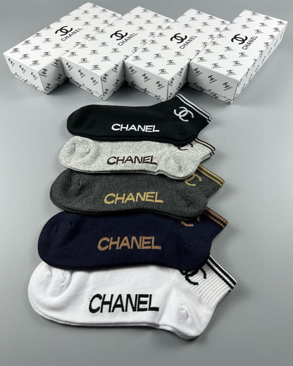 CHANEL SHORT SOCKS 185755 (1 BOX)