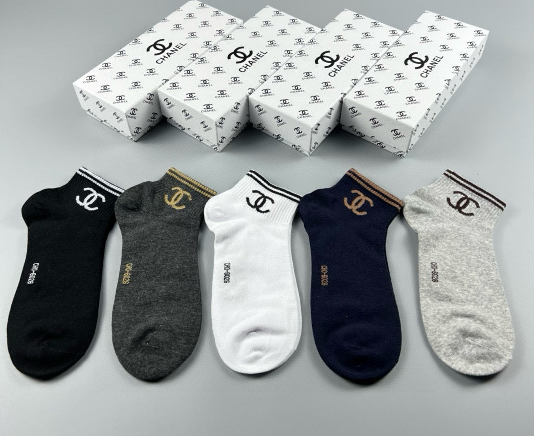 CHANEL SHORT SOCKS 185755 (1 BOX)