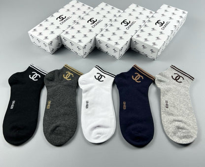 CHANEL SHORT SOCKS 185755 (1 BOX)