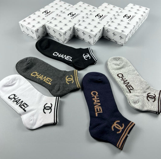 CHANEL SHORT SOCKS 185755 (1 BOX)
