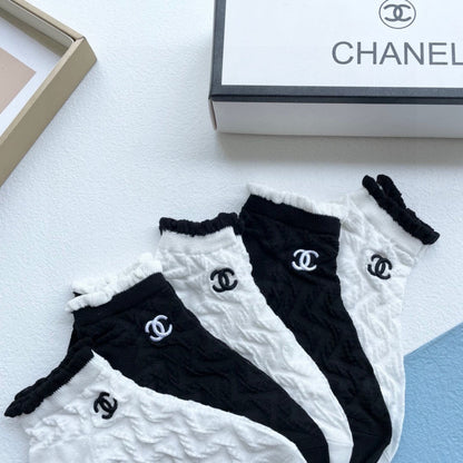 CHANEL ANKLE SOCKS 186735 (1 BOX)